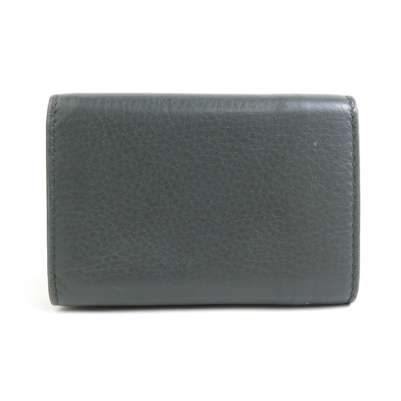 Balenciaga Tri Leather Wallet Gray - Picture 1 of 5